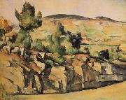 Paul Cezanne Mountains in Provence oil painting reproduction